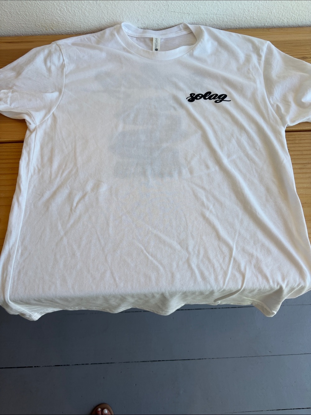 Unisex Laguna beach White Logo Tee this is South Laguna nickname